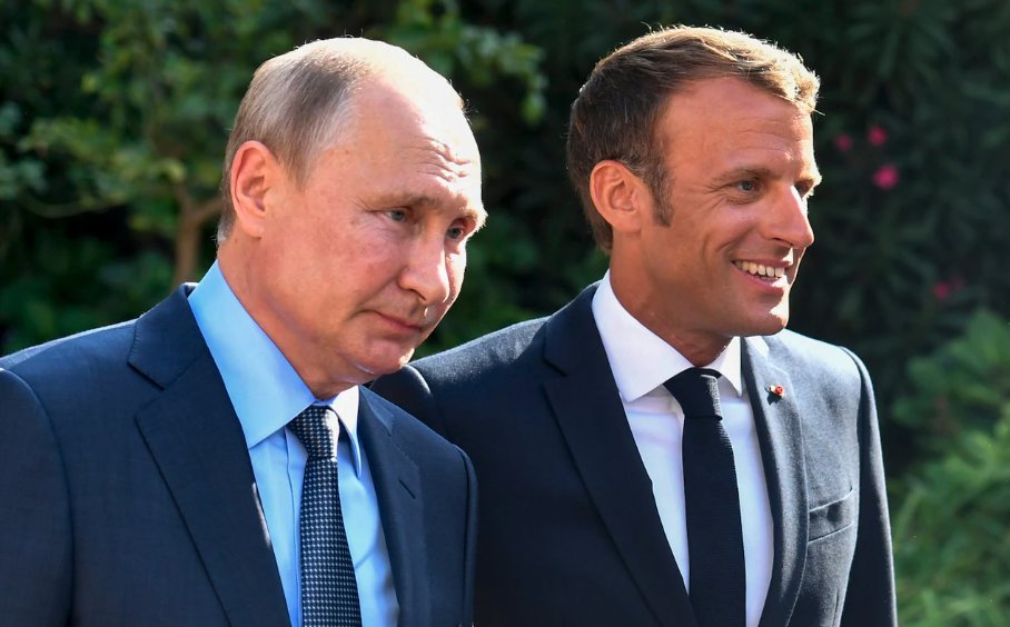 Vladimir Putin told Emmanuel Macron